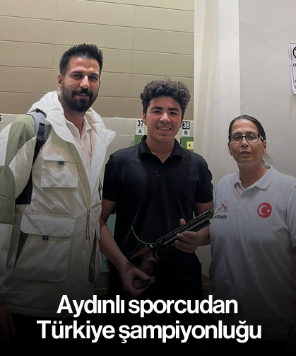 Aydınlı sporcudan Türkiye şampiyonluğu