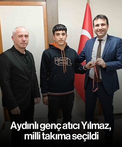 Aydınlı genç atıcı Yılmaz, milli takıma seçildi