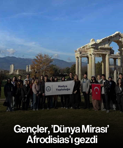 Gençler, ’Dünya Mirası’ Afrodisias’ı gezdi