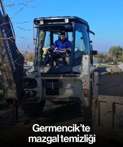 Germencik’te mazgal temizliği