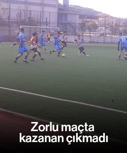 Zorlu maçta kazanan çıkmadı
