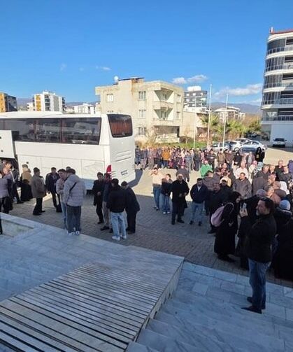 Kutsal yolculuk başladı: Nazilli’den 95 umreci yola çıktı