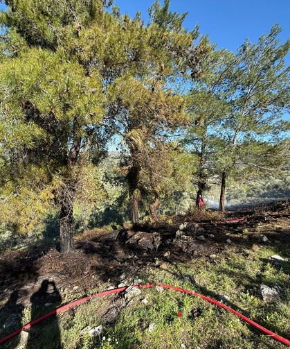 Temizlik yaparken yangın çıkardılar