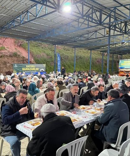 Aydın Büyükşehir’den Eğridere’de iftar sofrası