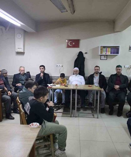 Köşk Başçayır’da maneviyat dolu gece