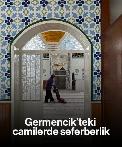 Germencik’teki camilerde seferberlik