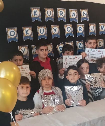 Söke’de Kur’an Kursu öğrencileri için Kur’an’a geçiş merasimi düzenlendi