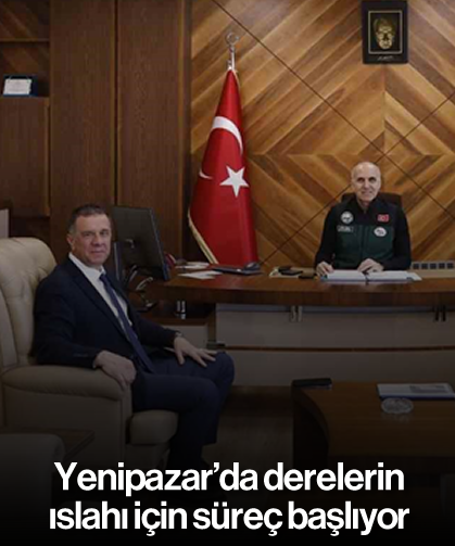 Yenipazar’da derelerin ıslahı için süreç başlıyor