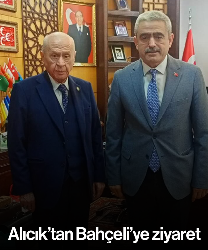Alıcık’tan Bahçeli’ye ziyaret