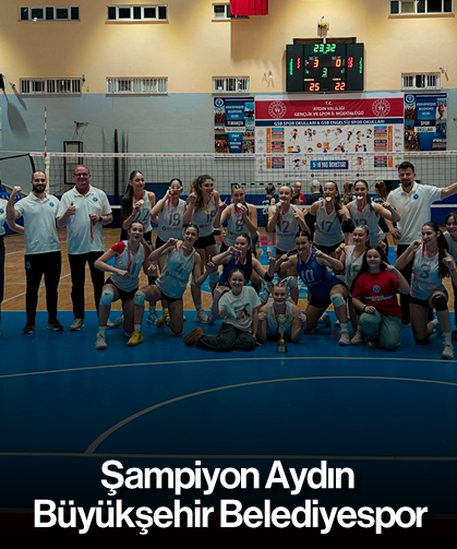 Şampiyon Aydın Büyükşehir Belediyespor
