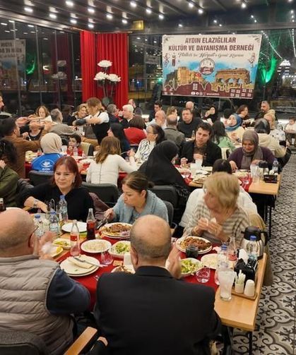 Aydın Elazığlılar Kültür ve Dayanışma Derneği’nden görkemli iftar programı