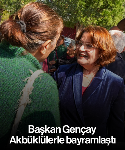 Başkan Gençay Akbüklülerle bayramlaştı