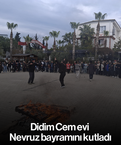 Didim Cem evi Nevruz bayramını kutladı