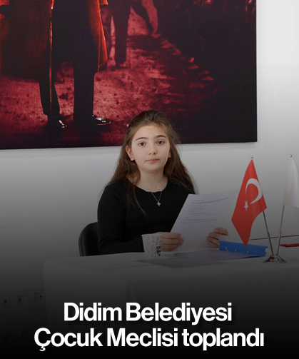 Didim Belediyesi Çocuk Meclisi toplandı