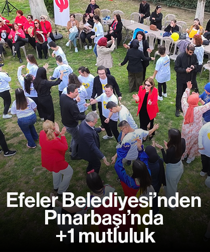 Efeler Belediyesi’nden Pınarbaşı’nda +1 mutluluk