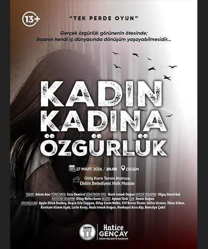 Didim’de sahne kadınların olacak