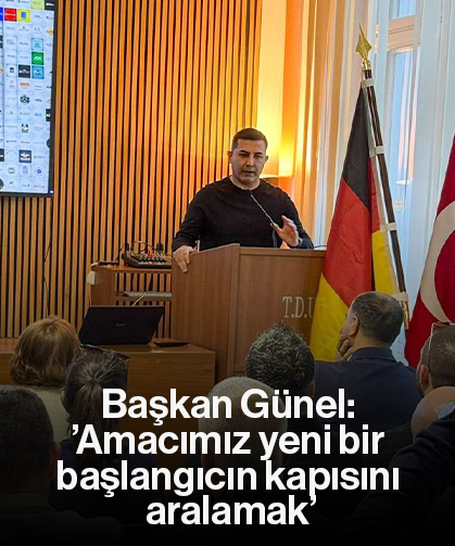 Başkan Günel: ’Amacımız yeni bir başlangıcın kapısını aralamak’