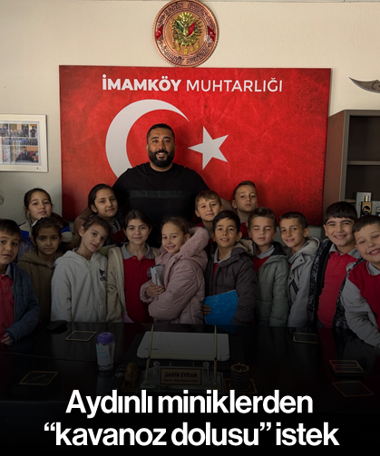 Aydınlı miniklerden “kavanoz dolusu” istek