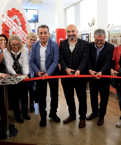 Kadınların eserleri büyük beğeni topladı: Başkan Yetişkin yalnız bırakmadı