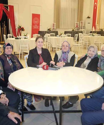 Kaymakam Kan huzurevi sakinlerini iftarda ağırladı