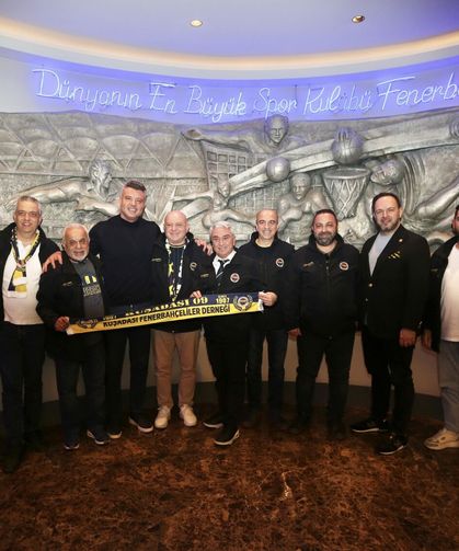 Kuşadası Fenerbahçeliler'den Başkan Saran'a ziyaret