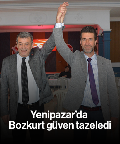 Yenipazar’da  Bozkurt güven tazeledi