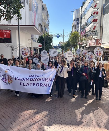 Nazilli Kadın Dayanışma Platformu’ndan 8 Mart’ta güçlü mesaj