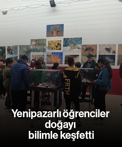 Yenipazarlı öğrenciler doğayı bilimle keşfetti