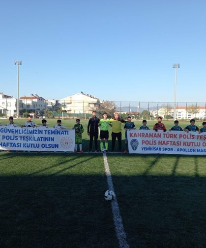 Didim'de "Sokaklar bizim gelecek güvende" futbol turnuvası
