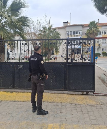 Didim’deki okullarda bekçiler göreve başladı