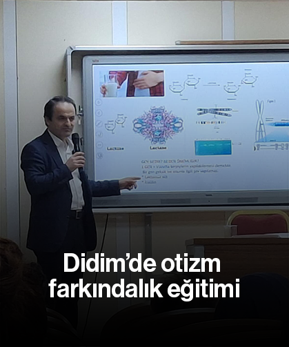 Didim’de otizm farkındalık eğitimi