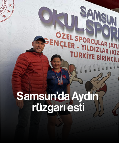 Samsun’da Aydın rüzgarı esti