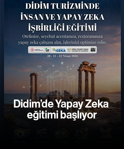 Didim’de Yapay Zeka eğitimi başlıyor