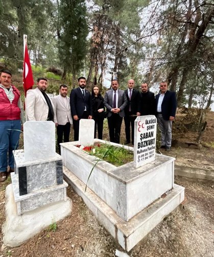 MHP’den Şaban Bozkurt’a vefa