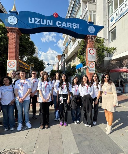 Nahit Menteşe Kız MTAL, örnek olmaya devam ediyor, uluslararası projeye ev sahipliği yaptı