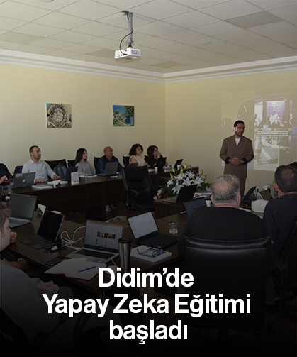 Didim’de Yapay Zeka Eğitimi başladı