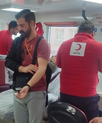 Yenipazar İlçe Milli Eğitim’den kan bağışına destek