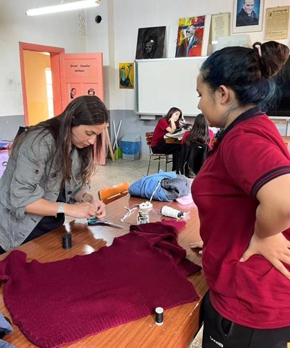 Atça’da atıklar sanata dönüştü