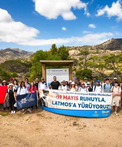 Aydın Büyükşehir’den gençler için trekking etkinliği