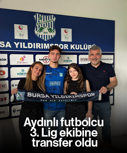 Aydınlı futbolcu, 3. Lig ekibine transfer oldu