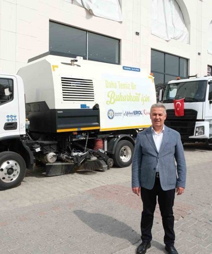 Buharkent Belediyesi’nin temizlik filosu güçlendi