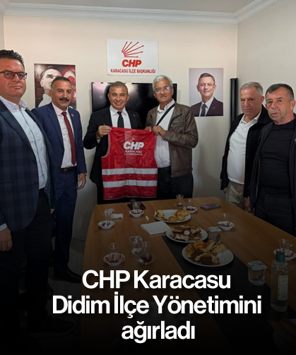 CHP Karacasu, Didim İlçe Yönetimini ağırladı