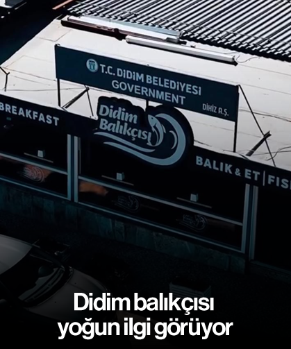 Didim balıkçısı yoğun ilgi görüyor