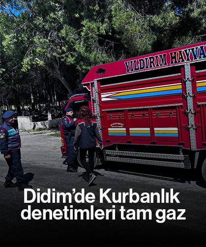 Didim’de Kurbanlık denetimleri tam gaz