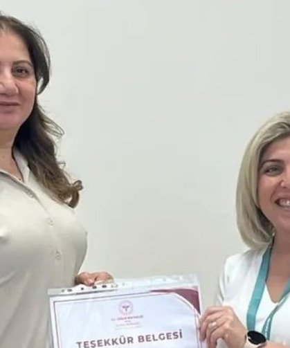 Karacasu sağlık camiasında gurur günü: 35 Yıllık emek ödüllendirildi