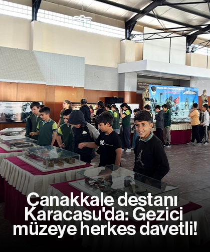 Çanakkale destanı Karacasu'da: Gezici müzeye herkes davetli!