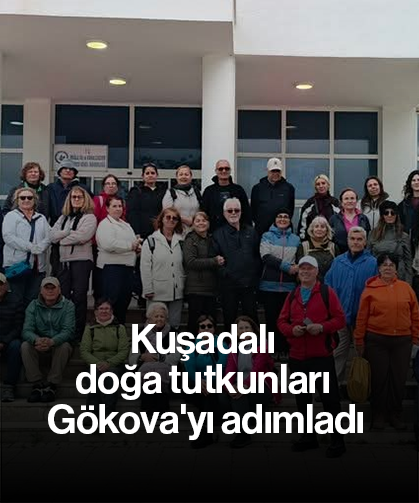 Kuşadalı doğa tutkunları Gökova'yı adımladı