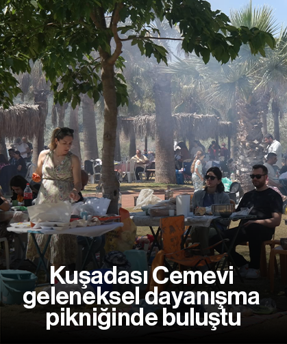 Kuşadası Cemevi geleneksel dayanışma pikniğinde buluştu