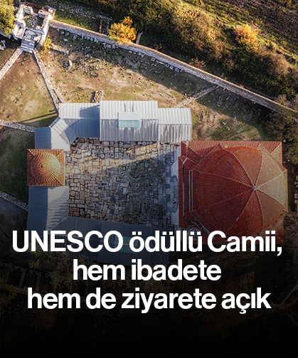 UNESCO ödüllü Camii, hem ibadete hem de ziyarete açık