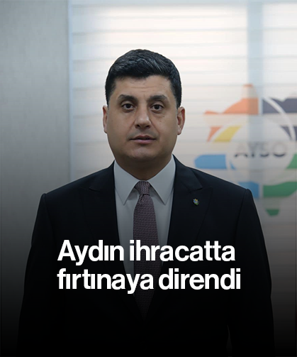 Aydın ihracatta fırtınaya direndi